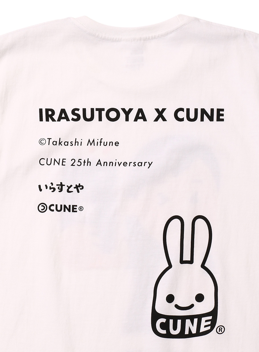 25th Collab T Shirts いらすとや 自撮り セルフィーのイラスト ウサギがいる Cune Online Store 25th Collab T Shirts いらすとや 自撮り セルフィーのイラスト ウサギがいる Cune Online Store