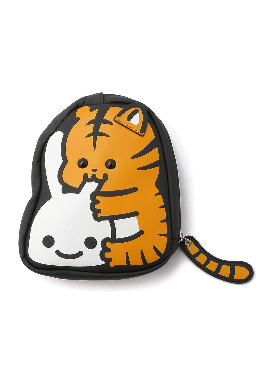 目が立体とらちゃんポーチ ウサギがいる Cune Online Store 目が立体とらちゃんポーチ ウサギがいる Cune Online Store