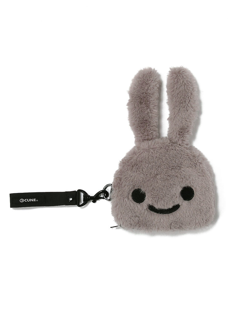 ウサギふわふわポーチ 大 ウサギがいる Cune Online Store ウサギふわふわポーチ 大 ウサギがいる Cune Online Store