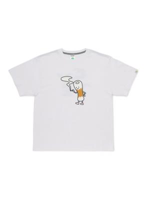 CUNE PULL PARKA 白い犬｜ウサギがいる｜CUNE ONLINE STORE