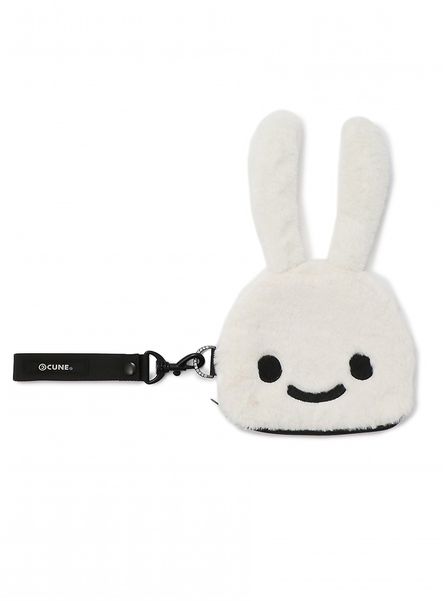 ふわふわポーチ 大 ウサギがいる Cune Online Store ふわふわポーチ 大 ウサギがいる Cune Online Store