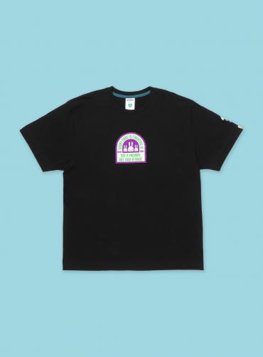 犬と人 人のS/S Tee ワッペン
