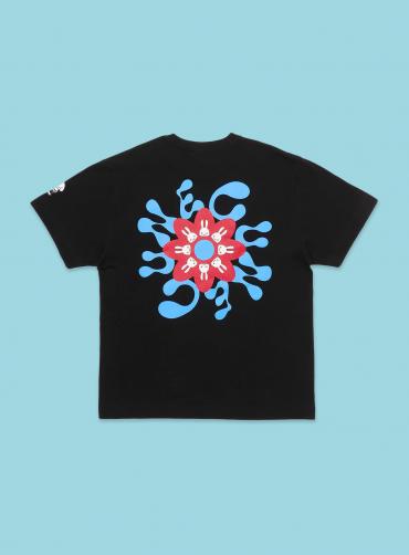 犬と人 人のS/S Tee フラワー