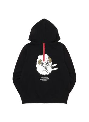 CUNE Horoscope ZIP PARKA 2025 ふたご座｜ウサギがいる｜CUNE ONLINE