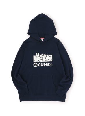 ごちゃごちゃウサギ ZIPパーカー｜ウサギがいる｜CUNE ONLINE STORE