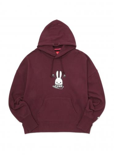 ヘヴィウェイトビッグパーカー バイクとタバコとCUNEウサギ