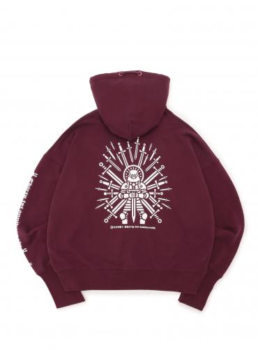 31st ANNIV ヘヴィウェイトビッグジップパーカー 31本の剣