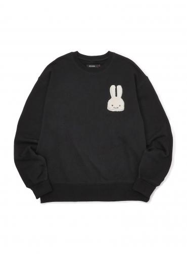少しいい大きいスウェット ふわふわウサギ