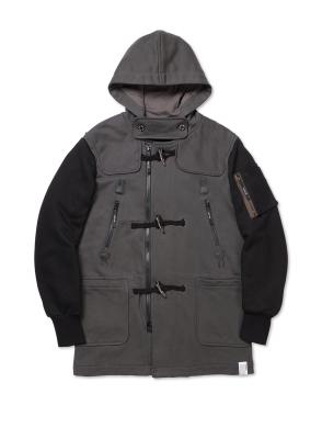 Nodress × Room SERVICE888 パーカー セキュリティスタッフ猫耳ジャージパーカー｜ウサギがいる｜CUNE