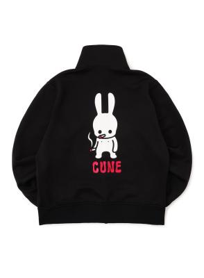 CUNE ごちゃごちゃウサギ ZIPパーカー 1サイズ ごちゃごちゃウサギ ZIPパーカー｜ウサギがいる｜CUNE ONLINE STORE
