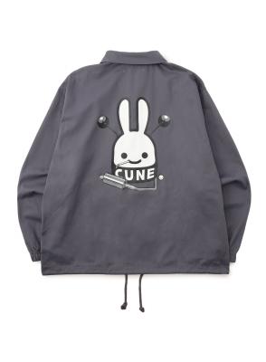 大きいZIPパーカー ウサギ1匹｜ウサギがいる｜CUNE ONLINE STORE