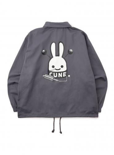 ツイルコーチジャケット バイクとタバコとCUNEウサギ