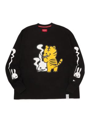 ビッグTEE バイクとらちゃん｜ウサギがいない｜CUNE ONLINE STORE