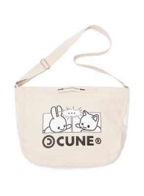 キー&カードショルダーポーチ｜ウサギがいる｜CUNE ONLINE STORE