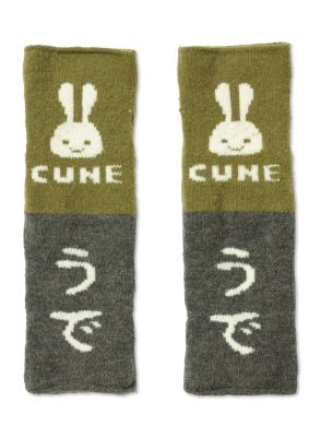 ＊ 美品 ＊ CUNE キューン ワークエプロン キューンワークエプロン ワークエプロン｜ウサギがいる｜CUNE