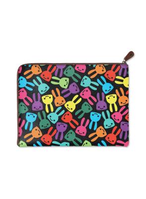 ダイカットタオル カラフルウサギ｜ウサギがいる｜CUNE ONLINE STORE