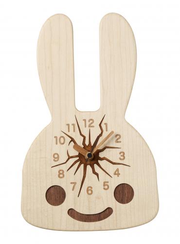 ひび割れ壁掛けとけい