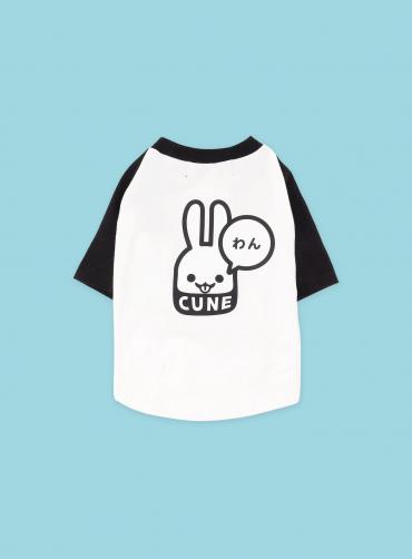 犬と人 犬のラグランTシャツ わん