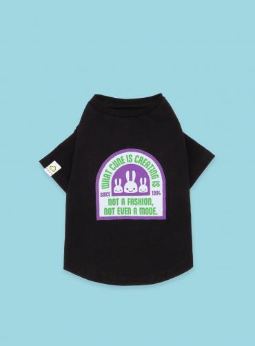 犬と人 犬のS/S Tee ワッペン