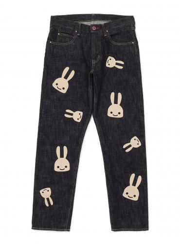 ジーパン-普通22-ウサギたくさん
