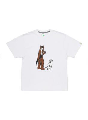 ばらばらB.Dシャツ｜ウサギがいる｜CUNE ONLINE STORE