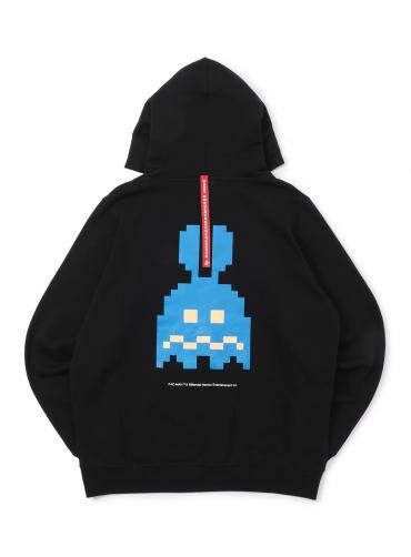 PAC-MAN COLLAB PULL PARKA 耳付きイジケゴースト
