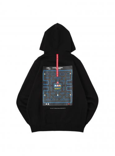 PAC-MAN COLLAB PULL PARKA メイズにウサギ