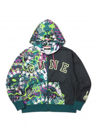 グリーンエナジースウェットジップパーカー