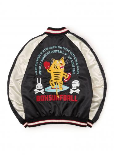 BOXSURFBALL リバーシブルスカジャン