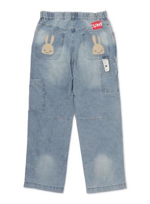 デニムバッグ S｜ウサギがいる｜CUNE ONLINE STORE