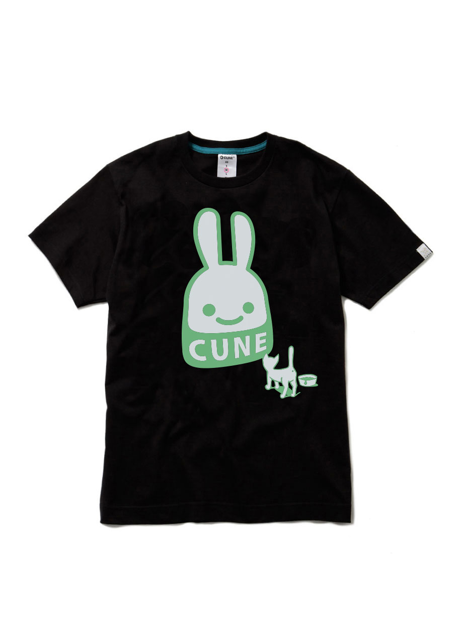 Cune 復刻tシャツ ネコとウサギ ウサギがいる Cune Online Store Cune 復刻tシャツ ネコとウサギ ウサギがいる Cune Online Store