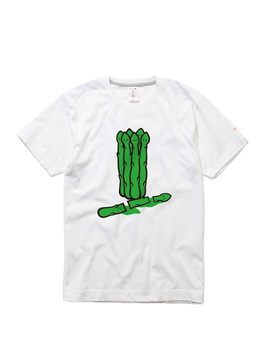 Cune復刻tシャツ アスパラ ウサギがいない Cune Online Store Cune復刻tシャツ アスパラ ウサギがいない Cune Online Store